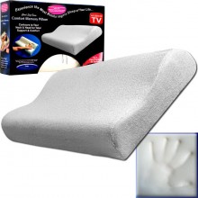 Ортопедическая подушка с памятью Comfort Memory Foam Pillow Originalsize Original Белая