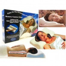 Ортопедическая подушка с памятью Comfort Memory Foam Pillow Originalsize Original Белая