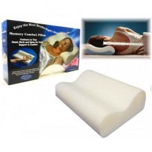 Ортопедическая подушка с памятью Comfort Memory Foam Pillow Originalsize Original Белая