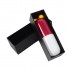 Дизайнерский карманный капсульный мини-зонт Capsule Umbrella-mini Designer All Seasons, Black/Burgundy 