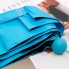 Дизайнерский карманный капсульный мини-зонт Capsule Umbrella-mini Designer All Seasons, Black/Blue  
