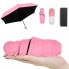 Дизайнерский карманный капсульный мини-зонт Capsule Umbrella-mini Designer All Seasons, Black/Pink