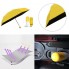 Дизайнерский карманный капсульный мини-зонт Capsule Umbrella-mini Designer All Seasons, Black/Yellow 