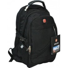 Универсальный Рюкзак SwissGear Men Bag с отделением для ноутбука 39 л Чёрный