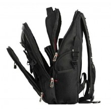 Универсальный Рюкзак SwissGear Men Bag с отделением для ноутбука 39 л Чёрный
