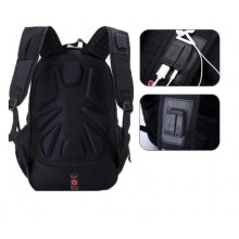 Универсальный Рюкзак SwissGear Men Bag с отделением для ноутбука 39 л Чёрный