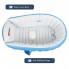 Надувная ванночка Levand Intime Baby Bath Tub, Голубая + Насос