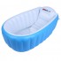 Надувная ванночка Levand Intime Baby Bath Tub, Голубая + Насос