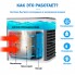 Портативный мобильный переносной мини Кондиционер Вентилятор 2X SPEED LED Arctic Air ULTRA Original 2.0 10 Вт c функциями охлаждения, очистки, увлажнения воздуха + маленький бытовой ночник с питанием от USB