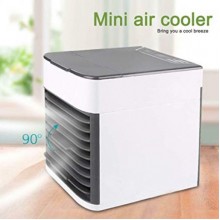 Портативный мобильный переносной мини Кондиционер Вентилятор 2X SPEED LED Arctic Air ULTRA Original 2.0 10 Вт c функциями охлаждения, очистки, увлажнения воздуха + маленький бытовой ночник с питанием от USB