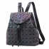 Подростковый Женский рюкзак Бао Бао Ночной алмаз Bao Bao Issey Miyake Хамелеон мелкий ромбик