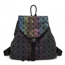Подростковый Женский рюкзак Бао Бао Ночной алмаз Bao Bao Issey Miyake Хамелеон мелкий ромбик