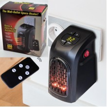 Портативный электрический Тепловентилятор Levand Handy Heater с Керамическим элементом 400W плюс Пульт управления