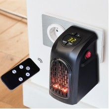 Портативный электрический Тепловентилятор Levand Handy Heater с Керамическим элементом 400W плюс Пульт управления