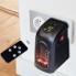Портативный электрический Тепловентилятор Levand Handy Heater с Керамическим элементом 400W плюс Пульт управления