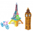 3Д ручка с LCD Дисплеем 3D PEN для рисования Эко Пластиком, Фиолетовая