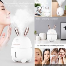 Зайка Увлажнитель воздуха и ночник 2в1 Humidifier, Белый