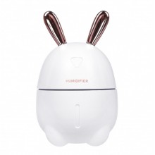 Зайка Увлажнитель воздуха и ночник 2в1 Humidifier, Белый