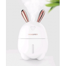 Зайка Увлажнитель воздуха и ночник 2в1 Humidifier, Белый