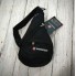 Городской многофункциональный Рюкзак-сумка SwissGear BaG Sling (Слинг) через плечо для мужчин с выходом для наушников Black