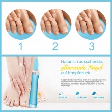 Электрическая Пилка для Ногтей Scholl Velvet Smooth Electronic Nail Care System + 3 Насадки