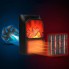Портативный электрический Тепловентилятор Levand Flame Heater 1000W с LED дисплеем плюс Пульт управления