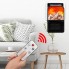 Портативный электрический Тепловентилятор Levand Flame Heater 1000W с LED дисплеем плюс Пульт управления
