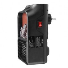 Портативный электрический Тепловентилятор Levand Flame Heater 1000W с LED дисплеем плюс Пульт управления
