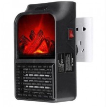 Портативный электрический Тепловентилятор Levand Flame Heater 1000W с LED дисплеем плюс Пульт управления