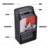 Портативный электрический Тепловентилятор Levand Flame Heater 1000W с LED дисплеем плюс Пульт управления
