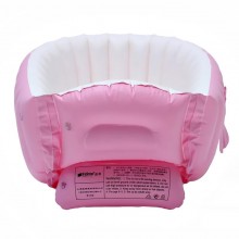 Надувная ванночка Levand Intime Baby Bath Tub, Розовая + Насос