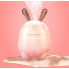 Зайка Увлажнитель воздуха и ночник 2в1 Humidifier, Розовый
