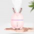 Зайка Увлажнитель воздуха и ночник 2в1 Humidifier, Розовый