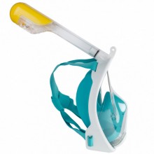 Маска для Подводного плавания Сноркелинга Levand c Креплением для камеры GoPro L/XL Turquoise