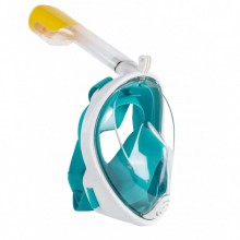 Маска для Подводного плавания Сноркелинга Levand c Креплением для камеры GoPro S/M Turquoise