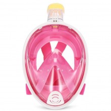 Маска для Подводного плавания Сноркелинга Levand c Креплением для камеры GoPro S/M Pink