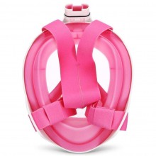 Маска для Подводного плавания Сноркелинга Levand c Креплением для камеры GoPro S/M Pink