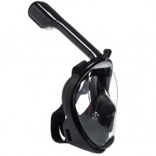 Маска для Подводного плавания Сноркелинга Levand c Креплением для камеры GoPro S/M Black