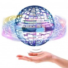 Летающий шар спиннер светящийся FlyNova pro Gyrosphere игрушка мяч бумеранг 95 мм