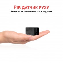 Камера видеонаблюдения с записью Ztour WD13 Мини 2 Мп под СИМ 4G 3G Датчик движения