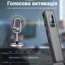 Профессиональный цифровой диктофон Savetek GS-R60 с активацией голосом 8 Гб