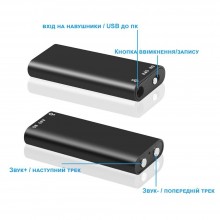 Мини диктофон Digital Lion R01s с активацией голосом 8 Гб VOX
