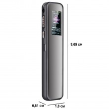 Профессиональный цифровой диктофон Savetek GS-R60 с активацией голосом 8 Гб