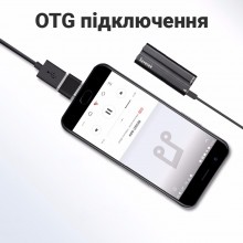 Мини диктофон c MP3 плеером Savetek 500 8 Гб 18 часов записи