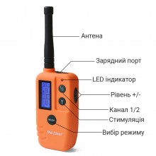Ошейник-бипер для собак Petaliner PET910-2 с током и вибрацией