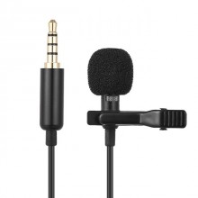Петличный микрофон Andoer EY-510A петличка для смартфона, камеры, ПК