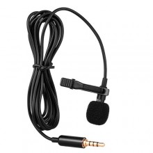 Петличный микрофон Andoer EY-510A петличка для смартфона, камеры, ПК