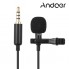 Петличный микрофон Andoer EY-510A петличка для смартфона, камеры, ПК