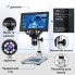 Цифровой микроскоп на штативе GAOSUO G1200HD с 7" LCD экраном и подсветкой, увеличение до 1200X