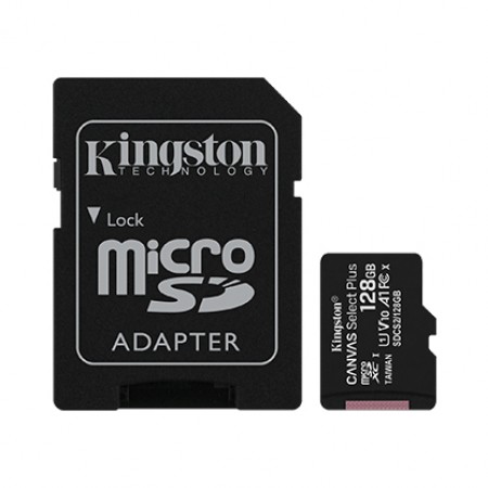 Карта памяти Kingston 128Gb micro SD Class 10